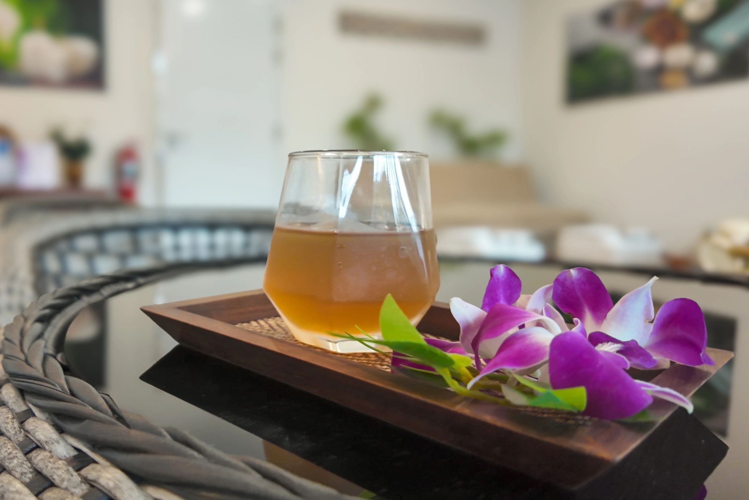 Calm treatment space with Thai decorative details